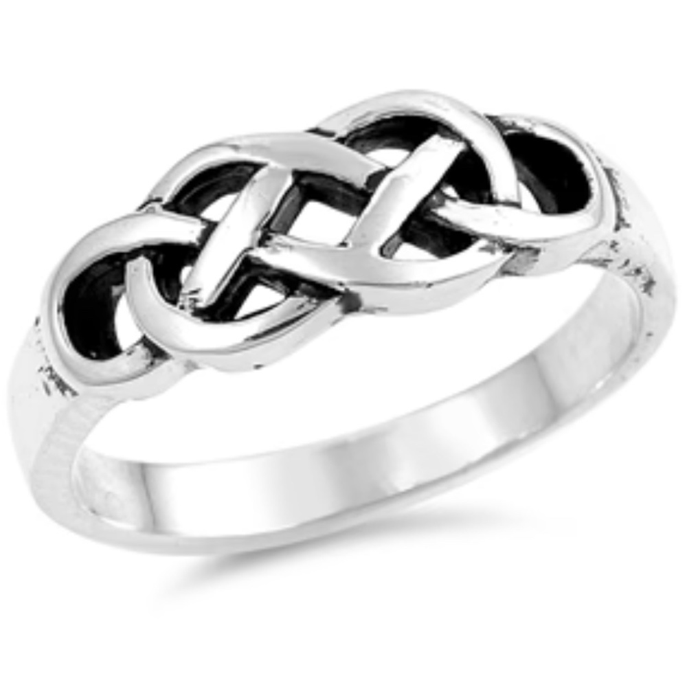 🧩 Sterling Silver Celtic Knot Ring